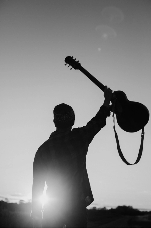 Lifted guitar